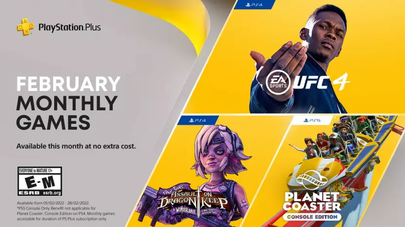 PlayStation Plus Spiele Februar 2022 Titel