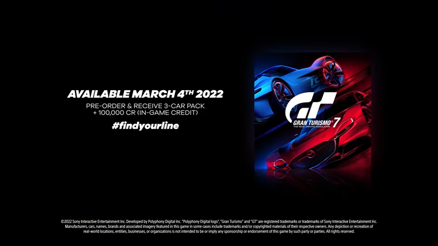 Gran Turismo 7 Trailer vergleicht Spiel mit echten Rennen Titel