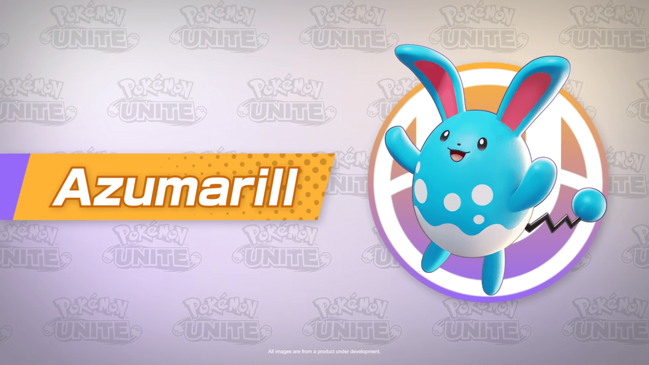 Azumarill bald in Pokémon Unite Titel