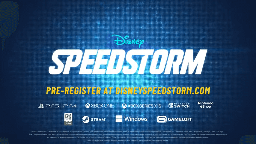 Disney Speedstorm erscheint für alle Konsolen und PC Titel