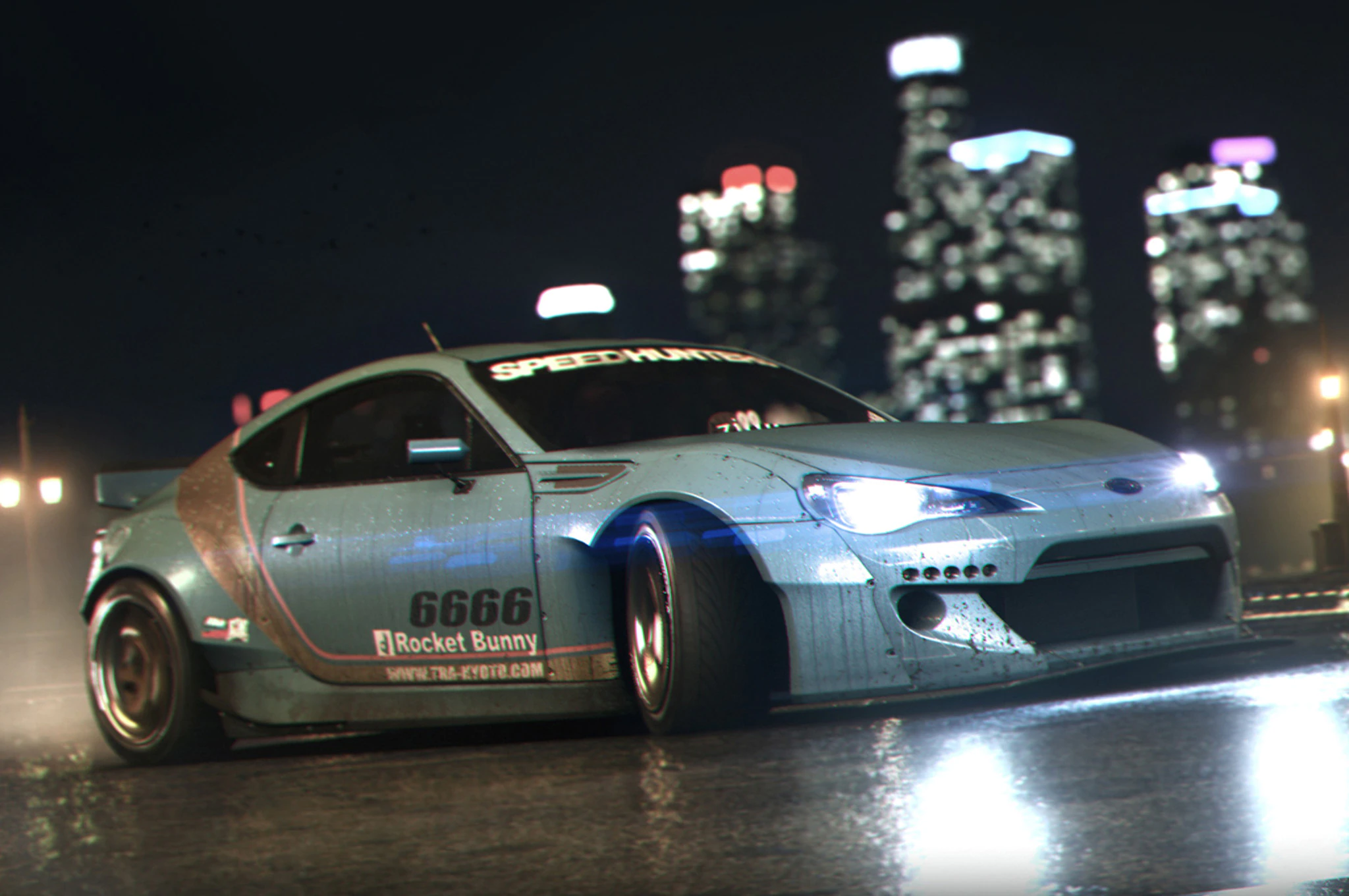 Need for Speed ​​sieht realistisch mit Anime-Elementen aus Titel