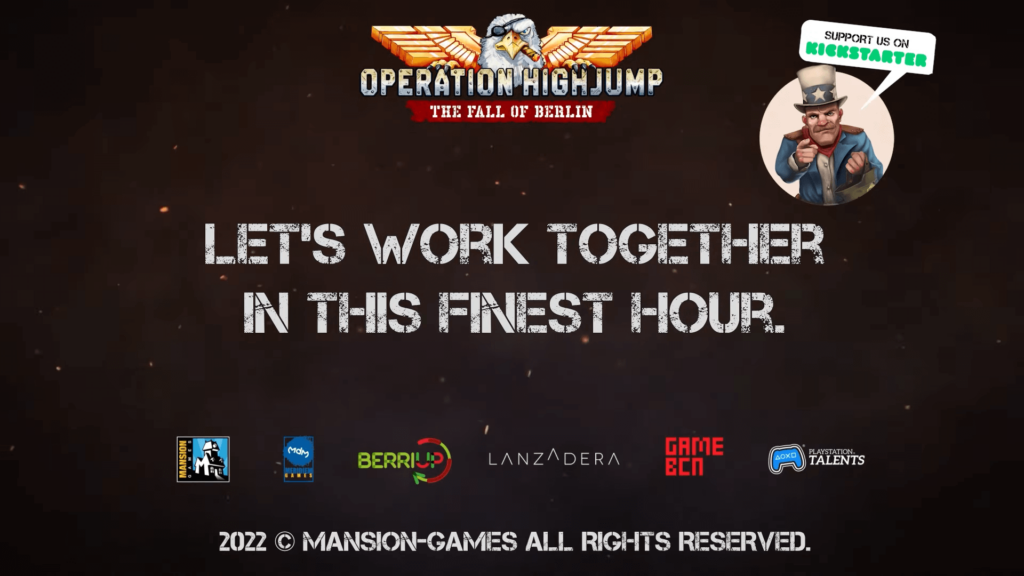 Operation Highjump marschiert in Richtung Kickstarter Titel