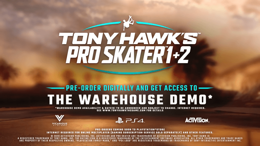 Tony Hawks Pro Skater Entwickler fusioniert mit Blizzard Trailer