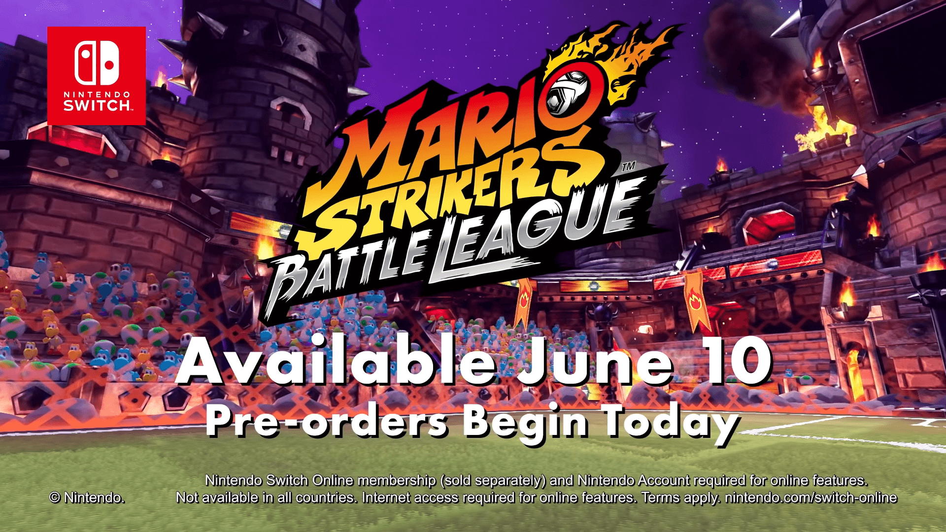 Mario Strikers: Battle League erhält kostenlose Demo Titel