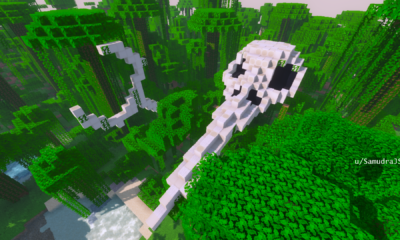 Minecraft-Spieler baut Khonshus Tempel aus Moon Knight Titel