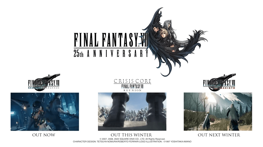 Crisis Core: Final Fantasy 7 erhält ein Remaster Titel