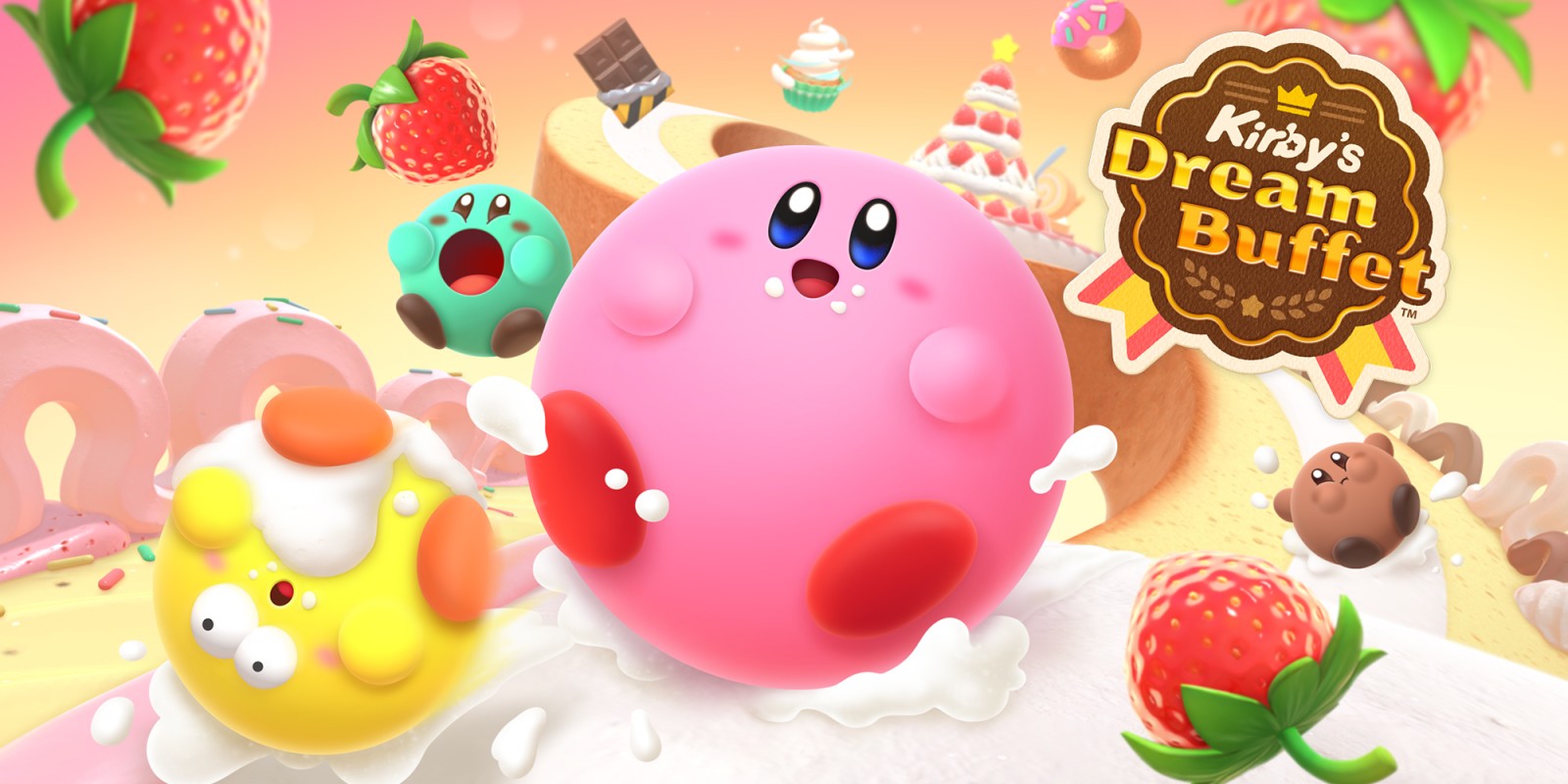 Kirby's Dream Buffet kommt nächsten Mittwoch heraus Titel