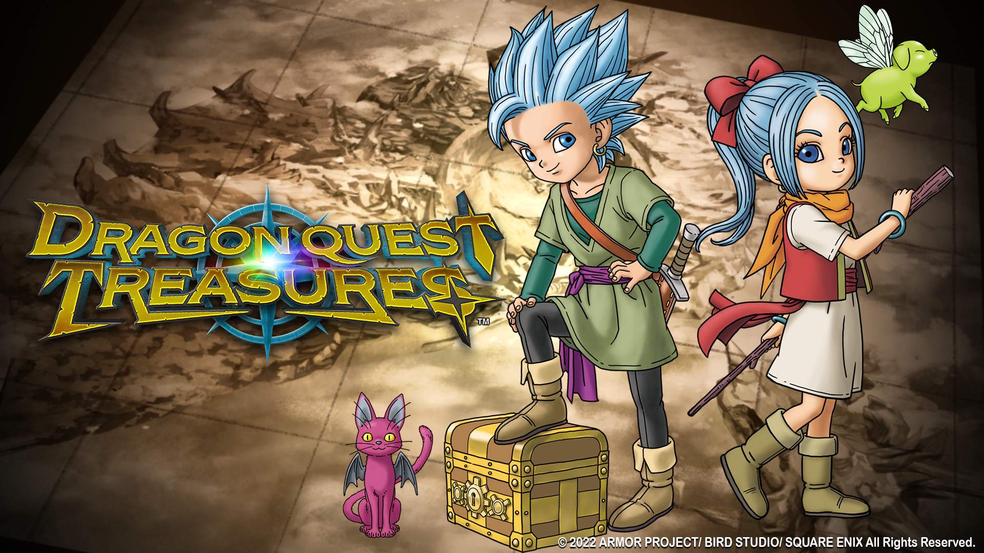 Gameplay-Trailer zu Dragon Quest Treasures enthüllt Titel