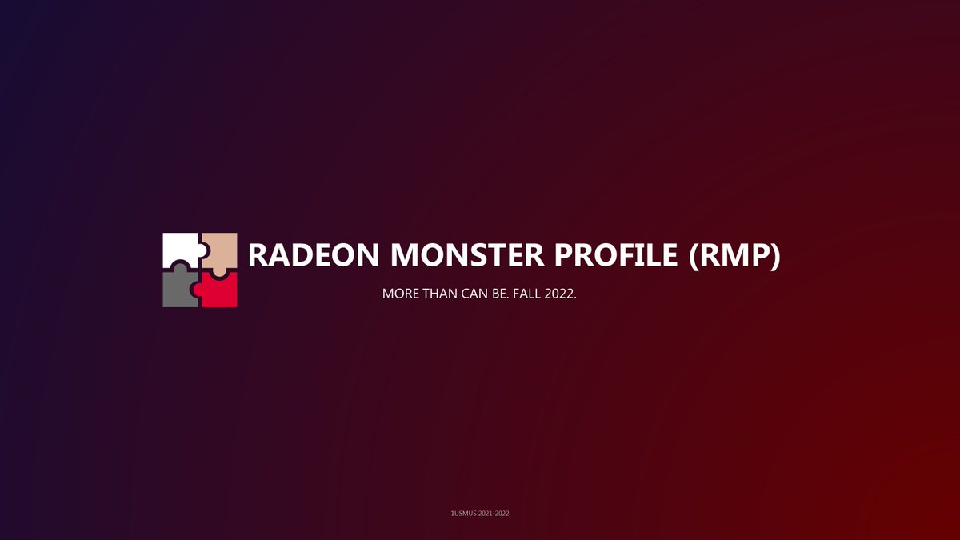 AMD Hobby-Programmierer kündigt Radeon Monster Profile an Titel
