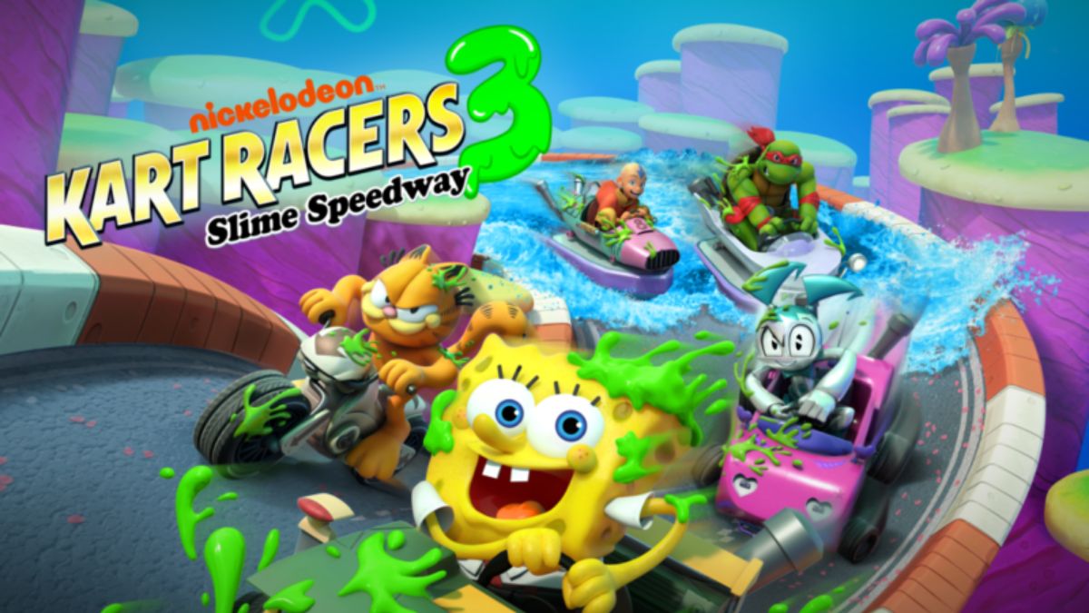 Nickelodeon Kart Racers 3: Slime Speedway Gameplay Titel