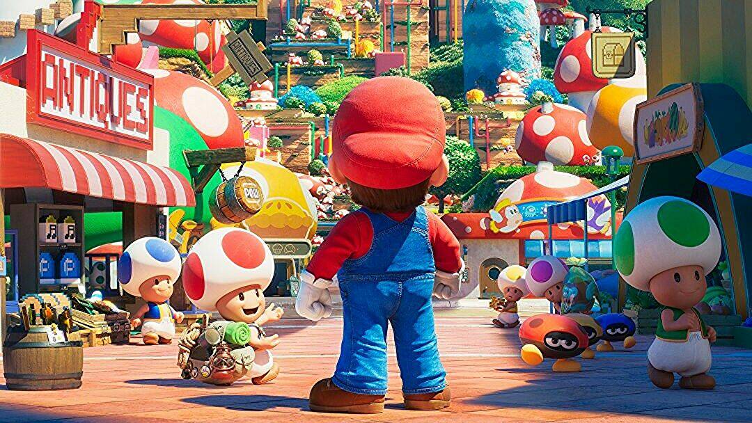 Prinzessin Peach taucht im neuen Mario-Film auf Titel