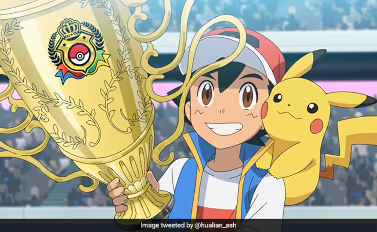 Ash Ketchum zum zweiten Mal Pokemon Champion Titel