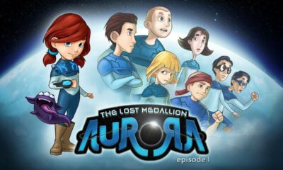 Abenteuerspiel mit eigenem Comic, Aurora: The Lost Medallion Titel