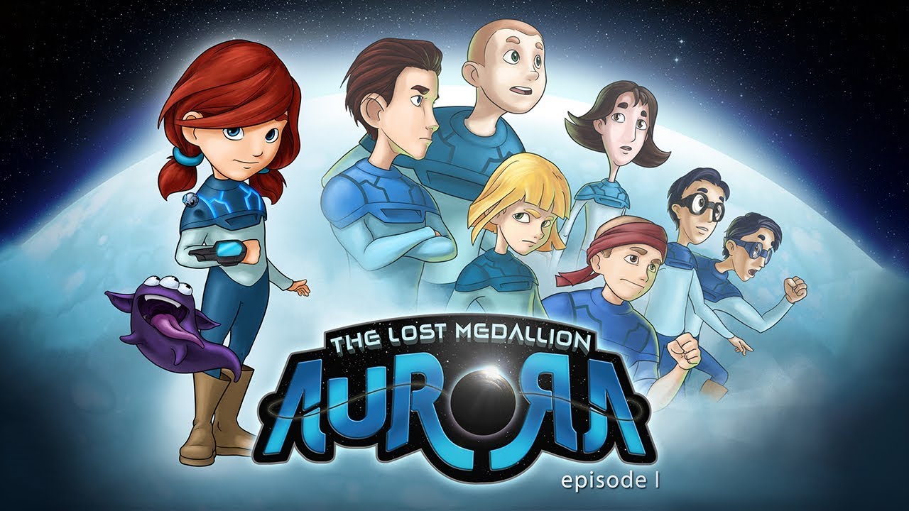 Abenteuerspiel mit eigenem Comic, Aurora: The Lost Medallion Titel