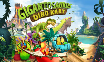 Gigantosaurus: Dino Kart ist ein kinderfreundlicher Racer Titel