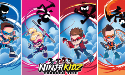 Ninja Kidz Through Time ist jetzt erhältlich Titel