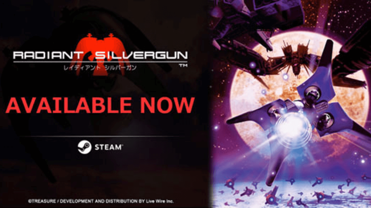 Radiant Silvergun ist für PC über Steam erhältlich Titel