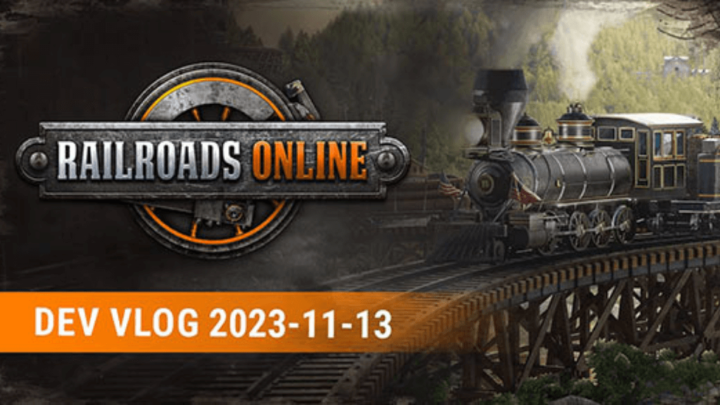 Vlog 2023-11-13 Video von Railroads Online ist da Titel