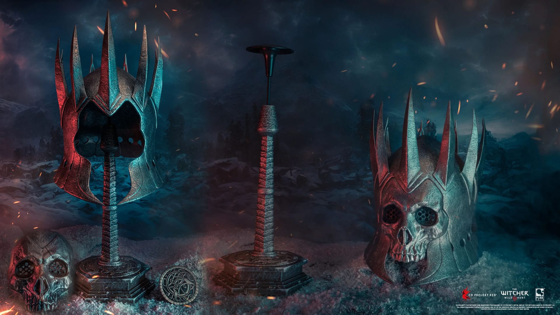 The Witcher 3: Wild Hunt bekommt Eredin Helm in $500 limitierter Auflage Titel