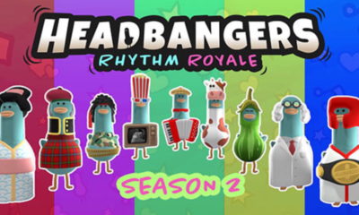 Headbangers Rhythm Royale Season 2 gestartet Titel