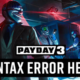 Payday 3 hat die DLC-Erweiterung Syntax Error veröffentlicht Titel