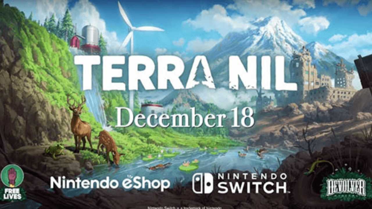 Terra Nil erscheint im Dezember 2023 für Nintendo Switch Titel