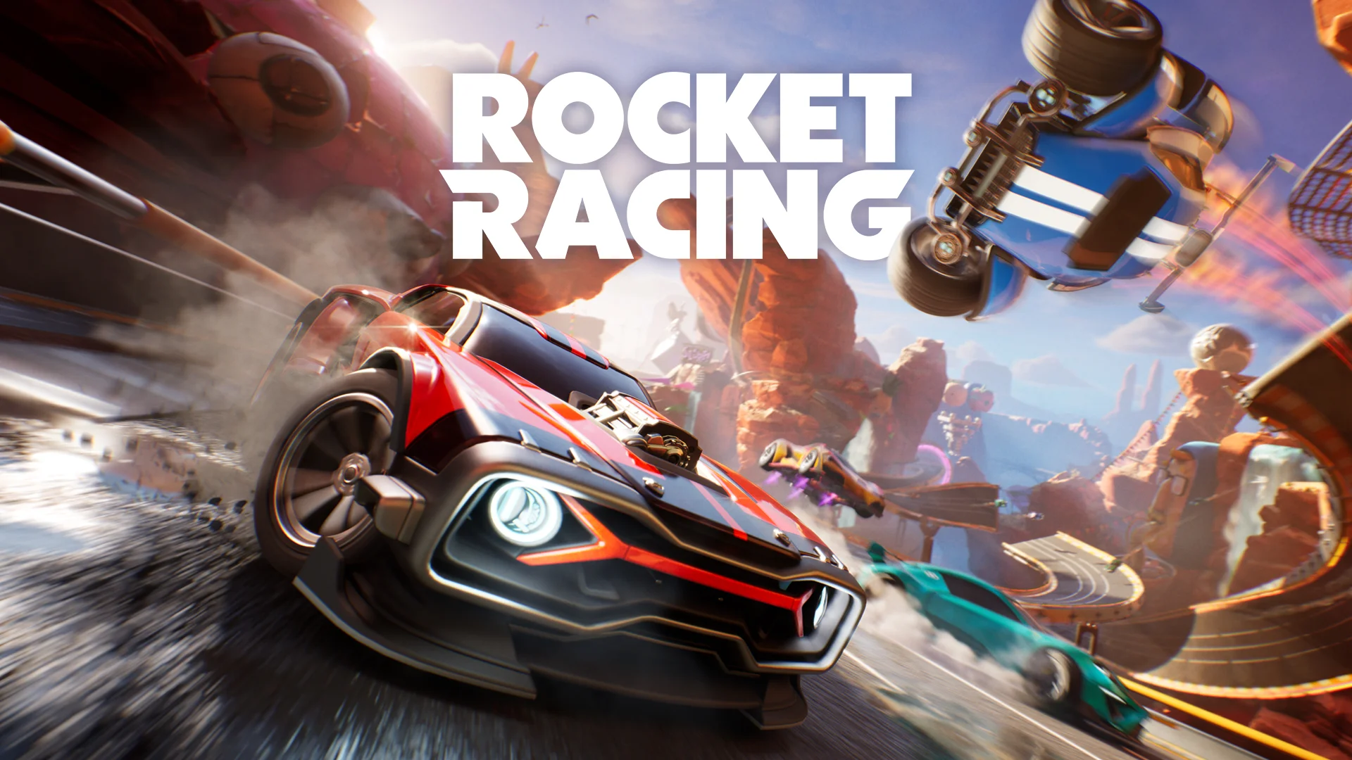 Fortnite Rocket Racing nimmt das Beste aus Rocket League Titel