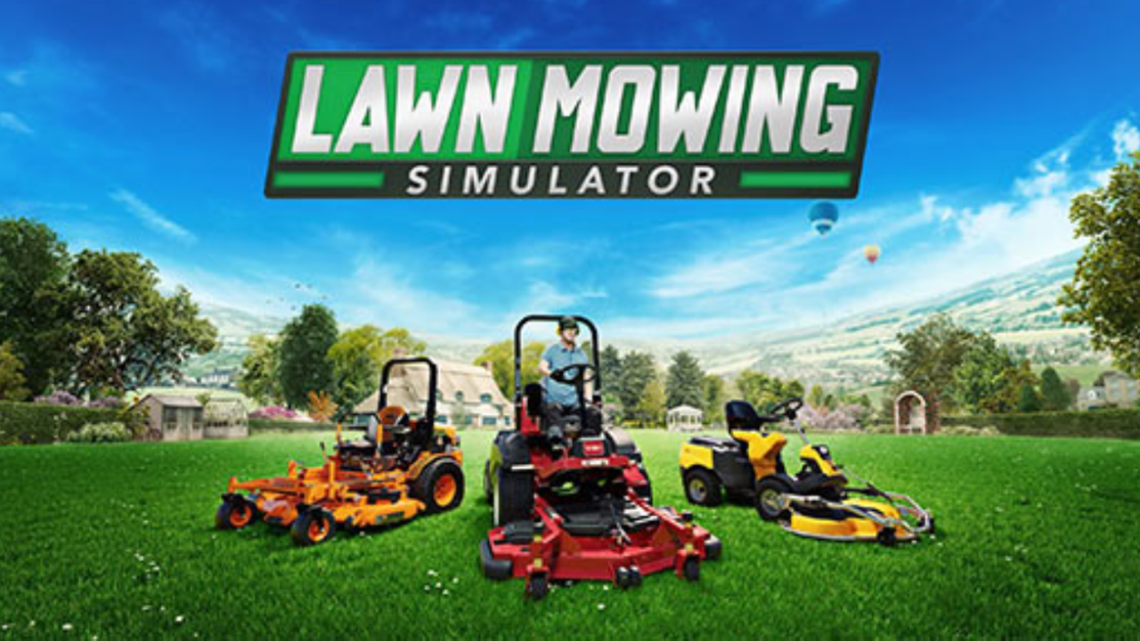 Lawn Mowing Simulator erscheint am 14. März 2024 Titel